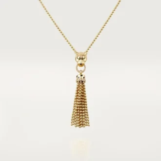 Panthere De Cartier-halsband – gult guld, svart lack, tsavoritgranater, onyx, diamanter – Cartier