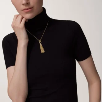 Panthere De Cartier-halsband – gult guld, svart lack, tsavoritgranater, onyx, diamanter – Cartier