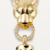 Panthere De Cartier-halsband – gult guld, svart lack, tsavoritgranater, onyx, diamanter – Cartier