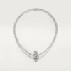 Panthere De Cartier-halsband, Multi-Wear, pavé Panthere De Cartier-halsband, Multi-Wear, pavé
