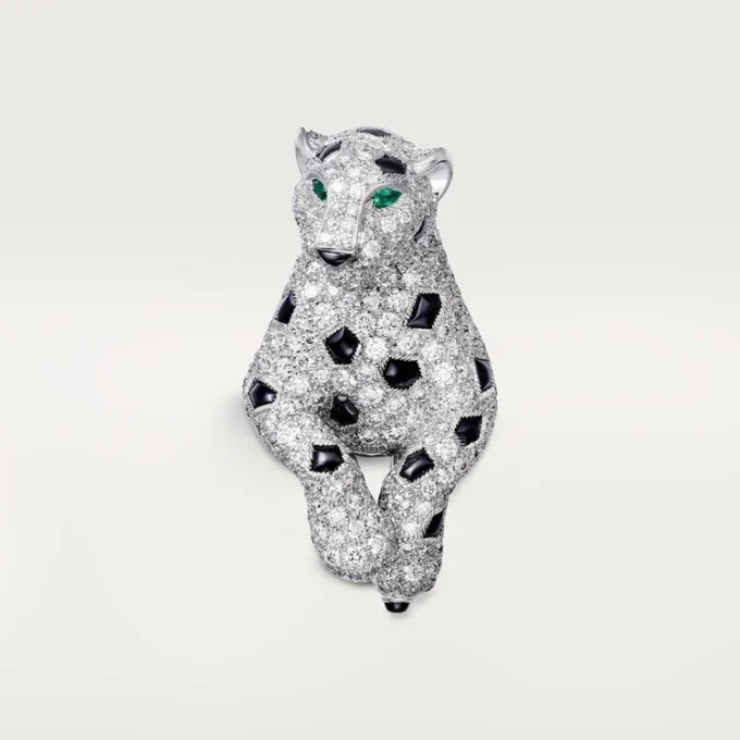 Panthere De Cartier-halsband, Multi-Wear, pavé Panthere De Cartier-halsband, Multi-Wear, pavé