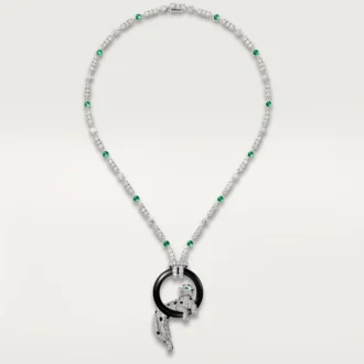 Panthere De Cartier-halsband, pavé
