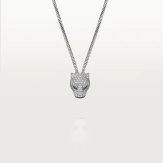 Panthere De Cartier-halsband, pavé