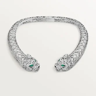 Panthere De Cartier-halsband, pavé