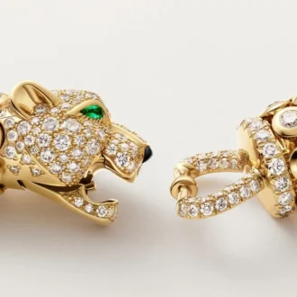 Panthere De Cartier-halsband, pavé