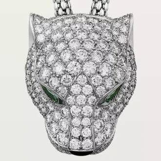 Panthere De Cartier-halsband, pavé