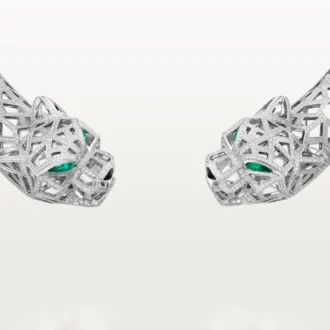 Panthere De Cartier-halsband, pavé