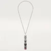 Panthere De Cartier långt halsband, rubin, multi-wear, stor modell, pavé Panthere De Cartier långt halsband, rubin, multi-wear, stor modell, pavé