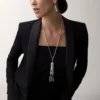 Panthere De Cartier långt halsband, rubin, multi-wear, stor modell, pavé Panthere De Cartier långt halsband, rubin, multi-wear, stor modell, pavé
