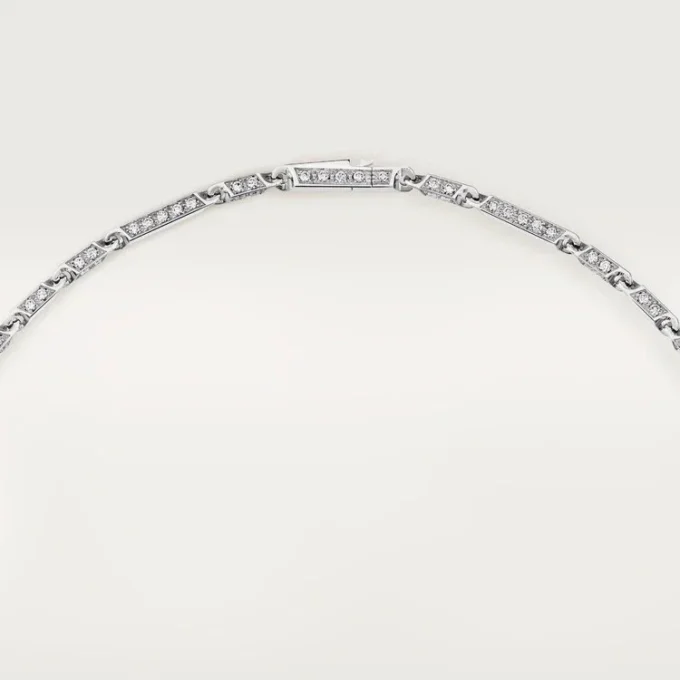 Panthere De Cartier långt halsband, rubin, multi-wear, stor modell, pavé Panthere De Cartier långt halsband, rubin, multi-wear, stor modell, pavé