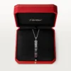 Panthere De Cartier långt halsband, rubin, multi-wear, stor modell, pavé Panthere De Cartier långt halsband, rubin, multi-wear, stor modell, pavé