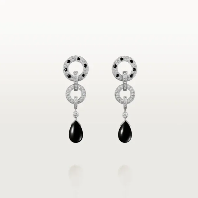 Panthere De Cartier örhängen, pavé Panthere De Cartier örhängen, pavé