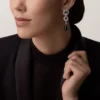 Panthere De Cartier örhängen, pavé Panthere De Cartier örhängen, pavé