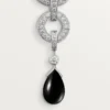 Panthere De Cartier örhängen, pavé Panthere De Cartier örhängen, pavé