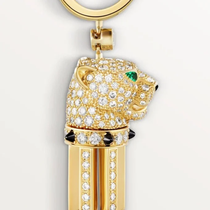 Panthere De Cartier örhängen, pavé Panthere De Cartier örhängen, pavé