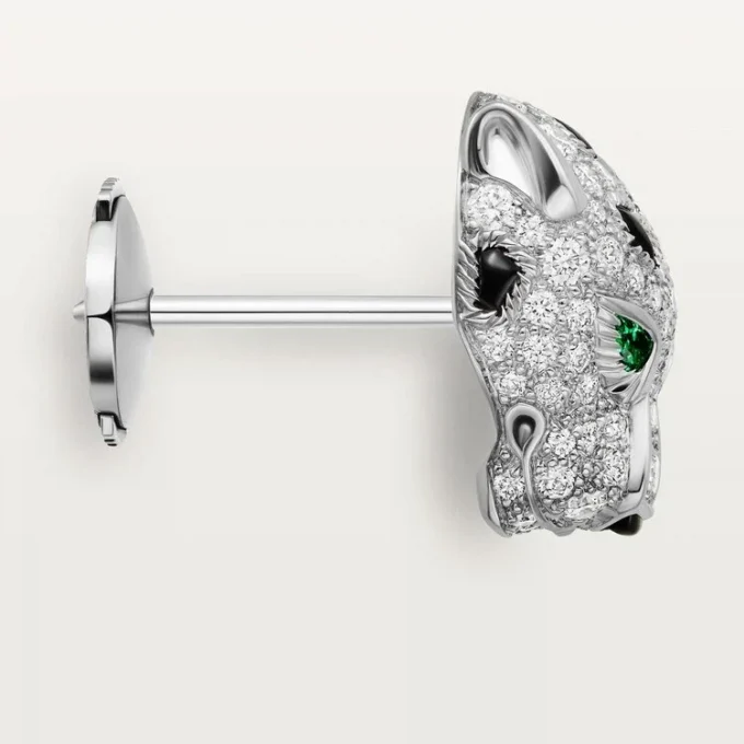 Panthere De Cartier örhängen, pavé Panthere De Cartier örhängen, pavé