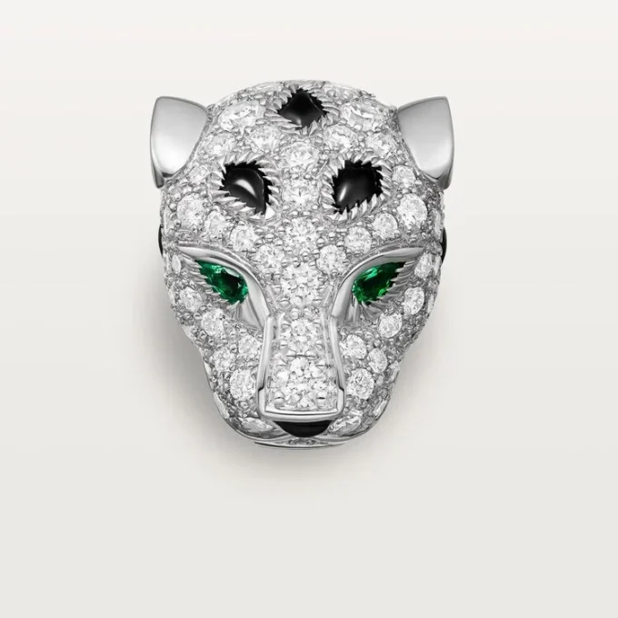 Panthere De Cartier örhängen, pavé Panthere De Cartier örhängen, pavé