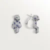 Panthere De Cartier-örhängen, safirer, pavé Panthere De Cartier-örhängen, safirer, pavé