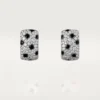Panthere De Cartier örhängen – vitguld, onyx, diamanter – Cartier Panthere De Cartier örhängen – vitguld, onyx, diamanter – Cartier