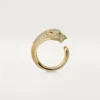Panthere De Cartier-ring – gult guld, diamanter, smaragder, onyx – Cartier Panthere De Cartier-ring – gult guld, diamanter, smaragder, onyx – Cartier