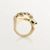 Panthere De Cartier-ring – gult guld, lack, tsavoritgranat, onyx – Cartier Panthere De Cartier-ring – gult guld, lack, tsavoritgranat, onyx – Cartier