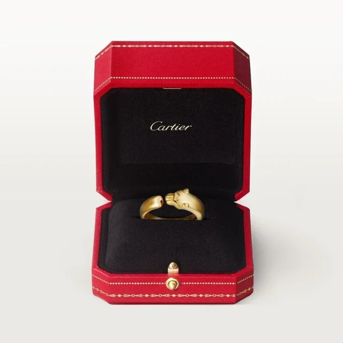 Panthere De Cartier-ring – gult guld, liten | Cartier Us