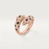 Panthere De Cartier-ring, halvpavé Panthere De Cartier-ring, halvpavé