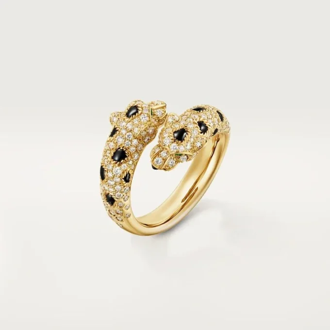 Panthere De Cartier-ring, halvpavé Panthere De Cartier-ring, halvpavé