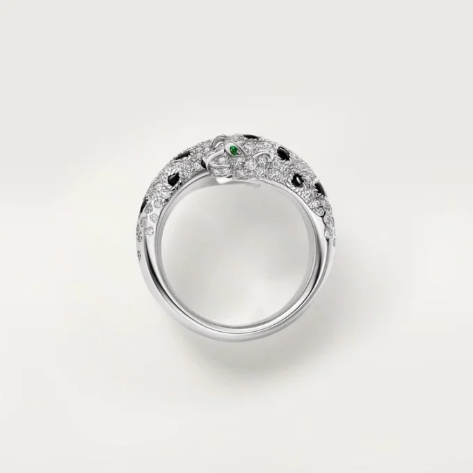 Panthere De Cartier-ring, halvpavé Panthere De Cartier-ring, halvpavé