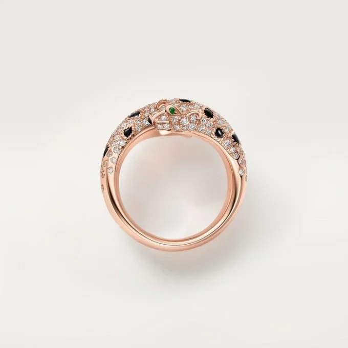 Panthere De Cartier-ring, halvpavé Panthere De Cartier-ring, halvpavé