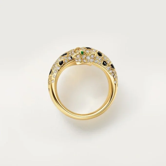 Panthere De Cartier-ring, halvpavé Panthere De Cartier-ring, halvpavé