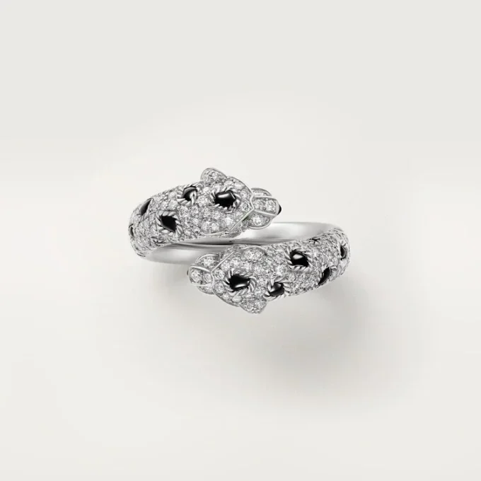 Panthere De Cartier-ring, halvpavé Panthere De Cartier-ring, halvpavé