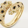 Panthere De Cartier-ring, halvpavé Panthere De Cartier-ring, halvpavé