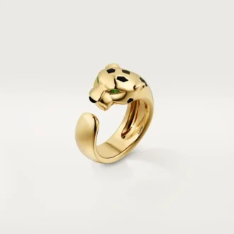Panthere De Cartier-ring i gult guld och onyx | Cartier Us