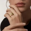 Panthere De Cartier-ring i gult guld och onyx | Cartier Us Panthere De Cartier-ring i gult guld och onyx | Cartier Us