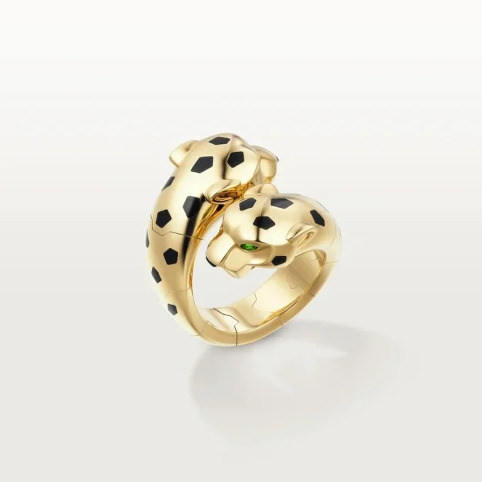 Panthere De Cartier-ring, ledad Panthere De Cartier-ring, ledad
