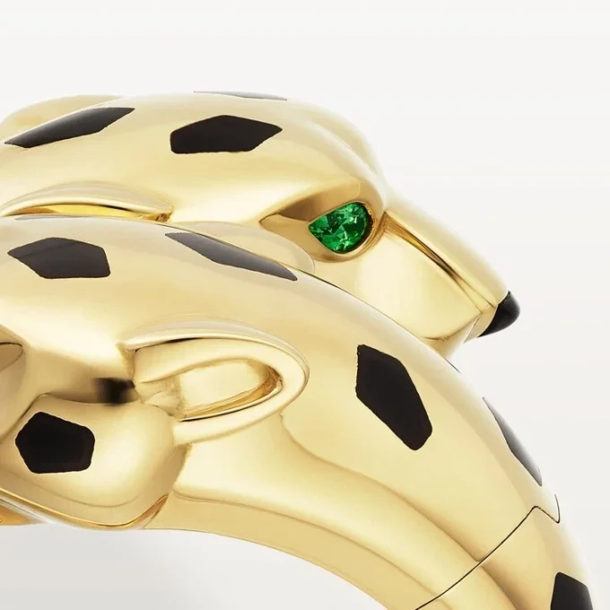 Panthere De Cartier-ring, ledad Panthere De Cartier-ring, ledad
