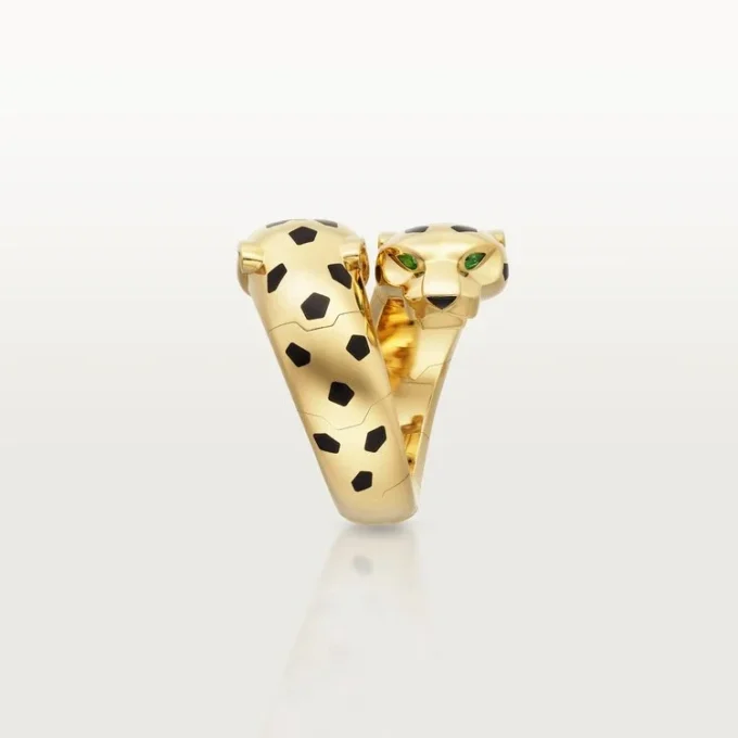 Panthere De Cartier-ring, ledad Panthere De Cartier-ring, ledad