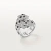 Panthere De Cartier-ring, ledad, pavé Panthere De Cartier-ring, ledad, pavé
