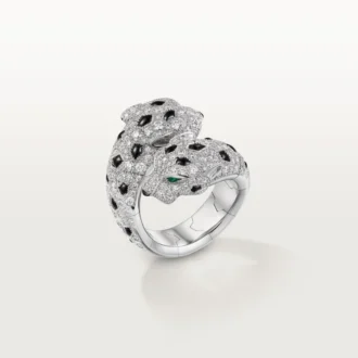 Panthere De Cartier-ring, ledad, pavé