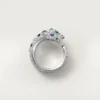 Panthere De Cartier-ring, medelstor modell, halvpavé Panthere De Cartier-ring, medelstor modell, halvpavé