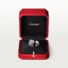 Panthere De Cartier-ring, medelstor modell, halvpavé Panthere De Cartier-ring, medelstor modell, halvpavé