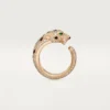 Panthere De Cartier-ring, medelstor modell, pavé Panthere De Cartier-ring, medelstor modell, pavé