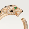 Panthere De Cartier-ring, medelstor modell, pavé Panthere De Cartier-ring, medelstor modell, pavé