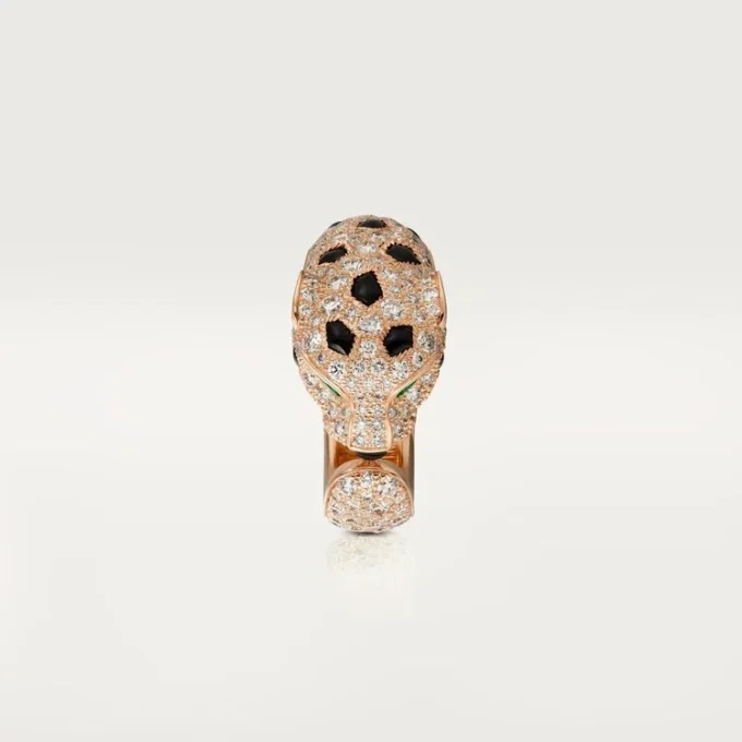 Panthere De Cartier-ring, medelstor modell, pavé Panthere De Cartier-ring, medelstor modell, pavé