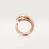 Panthere De Cartier-ring – rosa guld, tsavoritgranater, onyx – Cartier