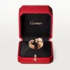Panthere De Cartier-ring – rosa guld, tsavoritgranater, onyx – Cartier