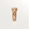 Panthere De Cartier-ring – Roséguld, diamanter, smaragder, onyx – Cartier