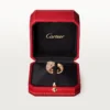 Panthere De Cartier-ring – Roséguld, diamanter, smaragder, onyx – Cartier
