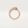 Panthere De Cartier-ring – roséguld, onyx, smaragder, diamanter – Cartier